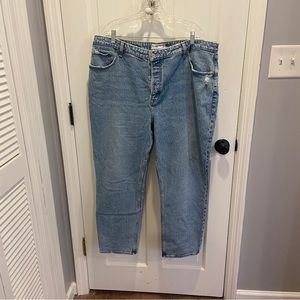 Abercrombie Curve Love High Rise Dad Jean